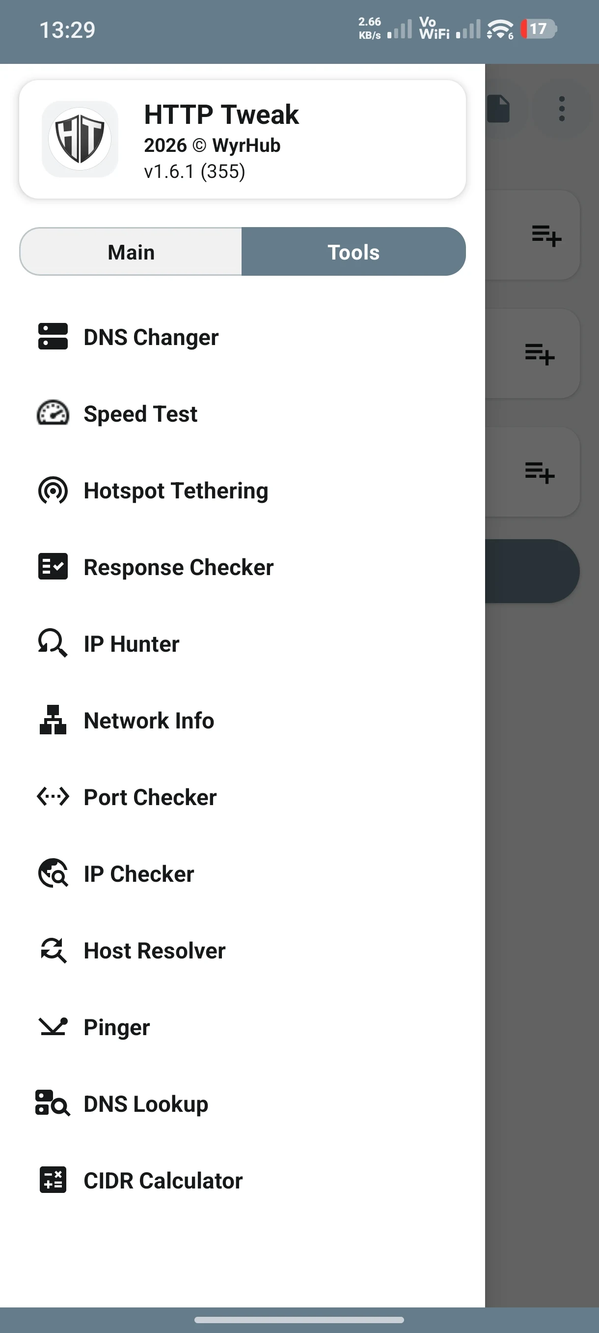 HTTP Tweak – Multi-Tunnel VPN screenshot